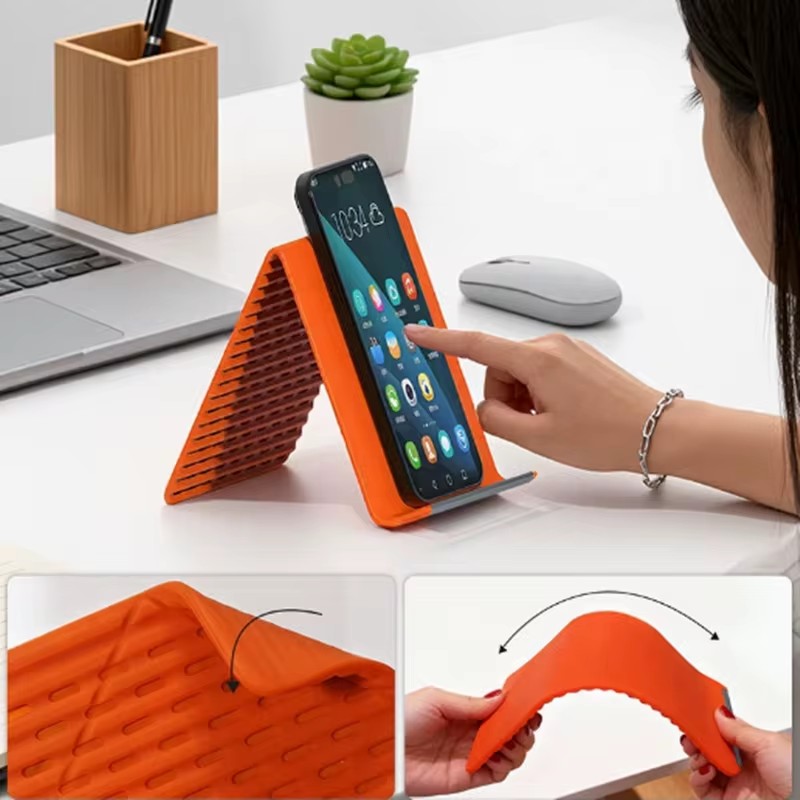 Laptop Original Accessories - Lazy Portable Phone Stand Silicone Desktop