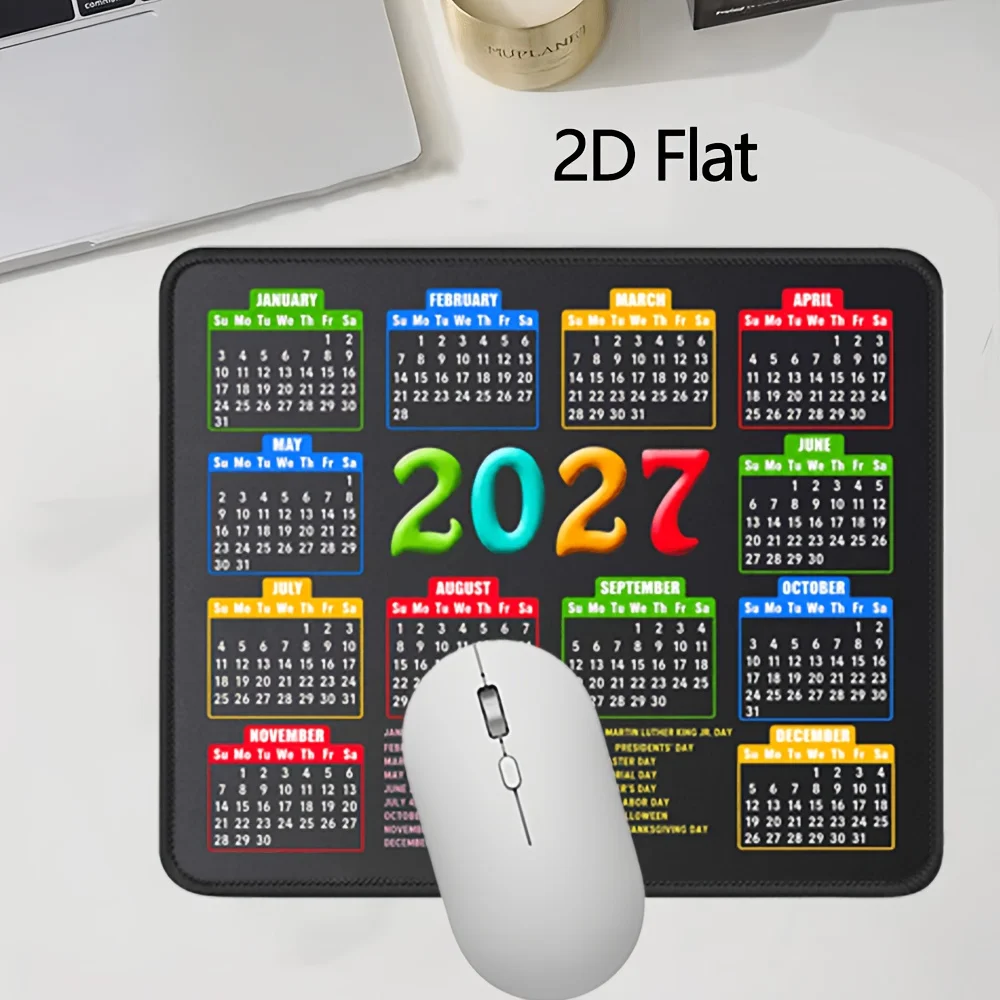 Mouse Pad,2027 Calendar Black, - Laptop Mouse recension och pris