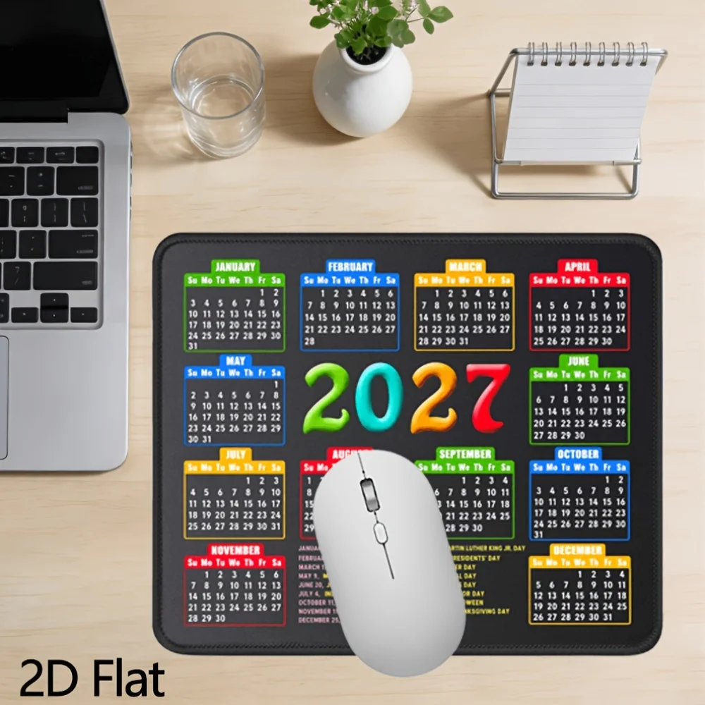 Mouse Pad,2027 Calendar Black, - Laptop Mouse recension och pris