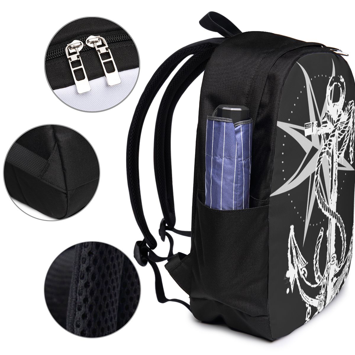 Nautical Compass Captain Ancho - Laptop Bag recension och pris