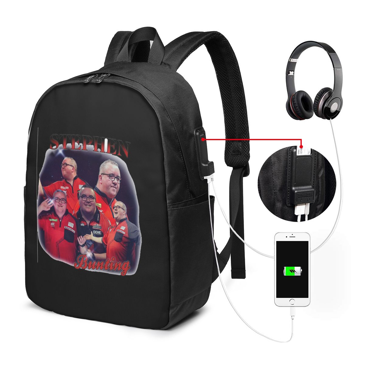 Stephen Bunting Bootleg Backpa - Laptop Bag recension och pris