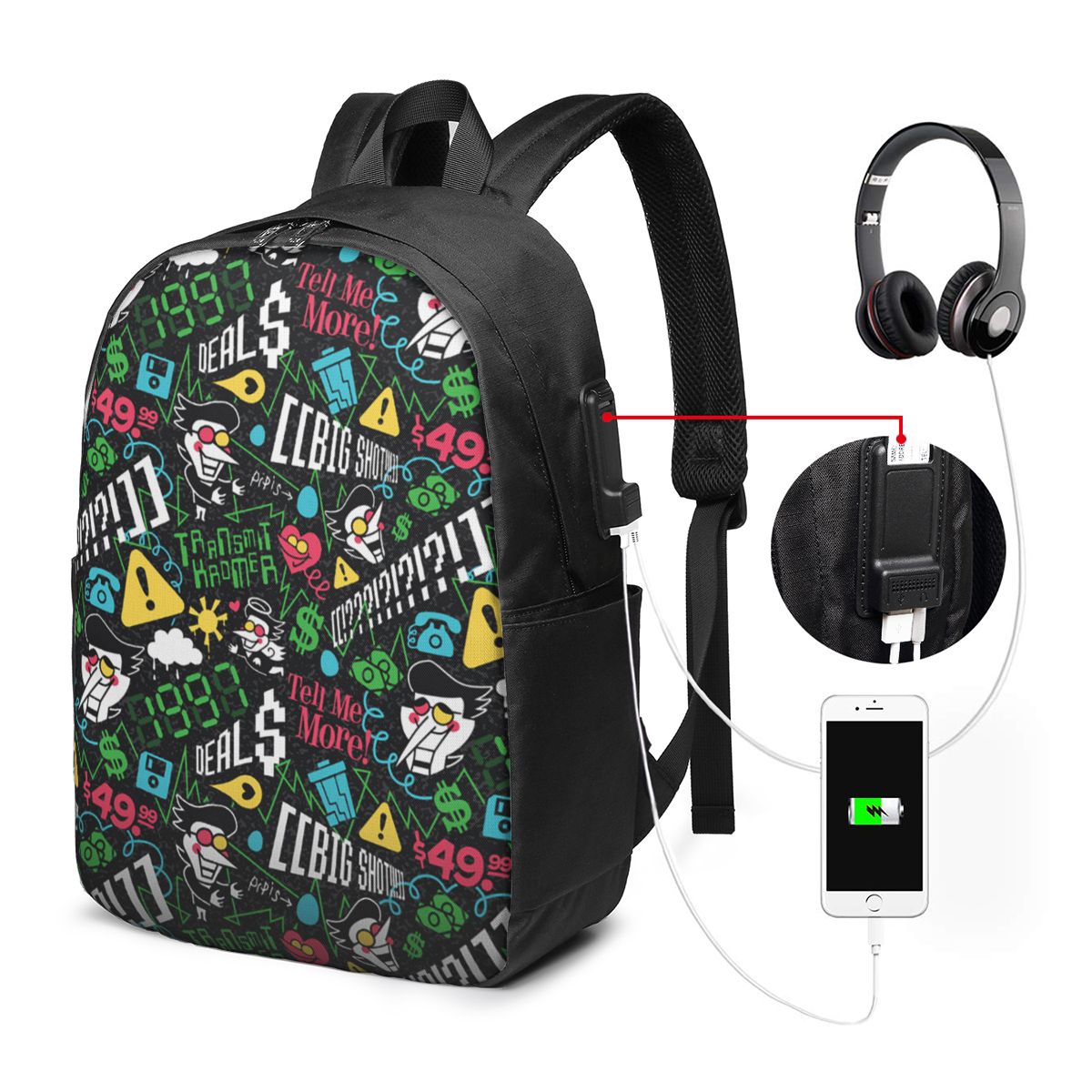 Deltarune SPAMTON G Backpack T - Laptop Bag recension och pris