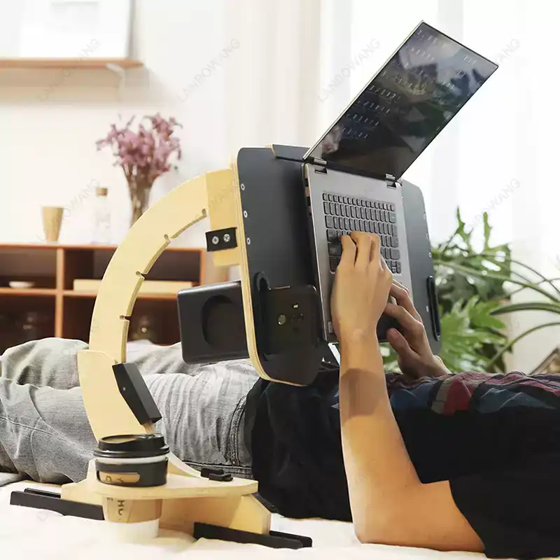 Aluminum Alloy Folding Lap Des - Laptop Stand recension och pris
