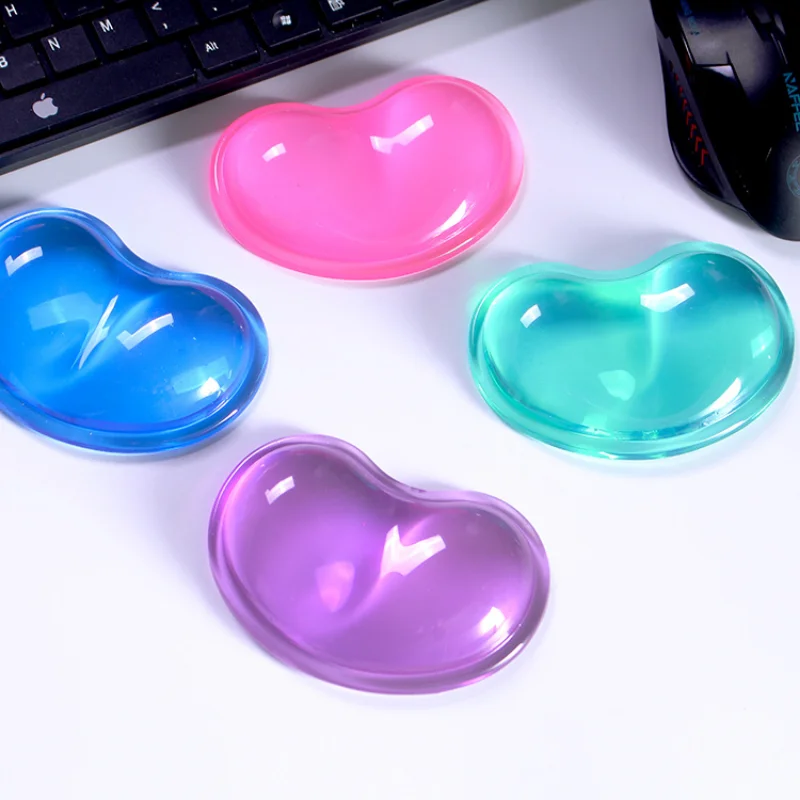 Silicone Gel Wrist Rest Heart- - Laptop Mouse recension och pris