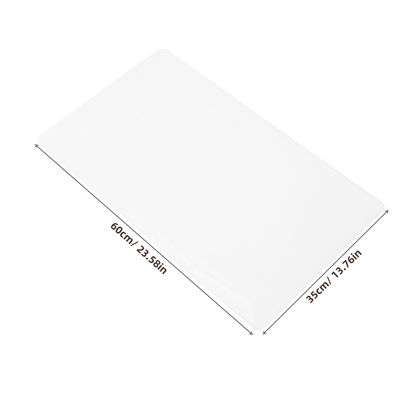 Clear PVC Desk Protector Desk  - Keyboard Cover recension och pris