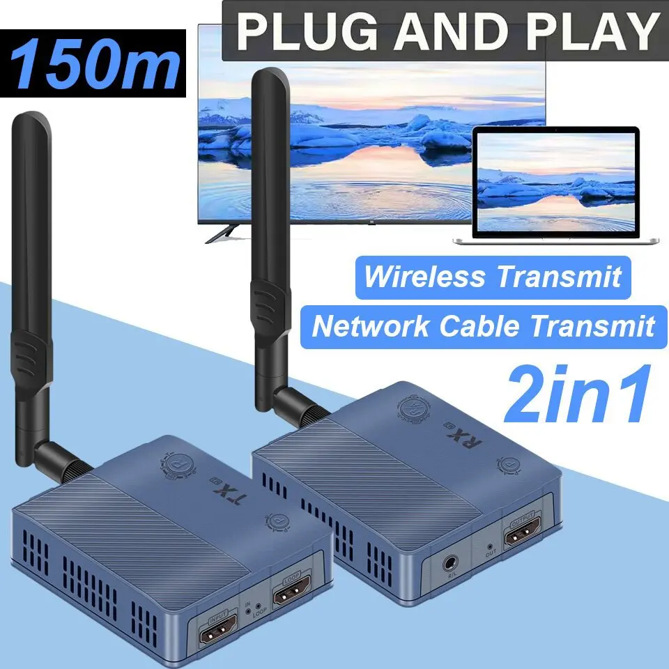 1080p 4K Wireless HDMI Extende - Hdmi Cable recension och pris