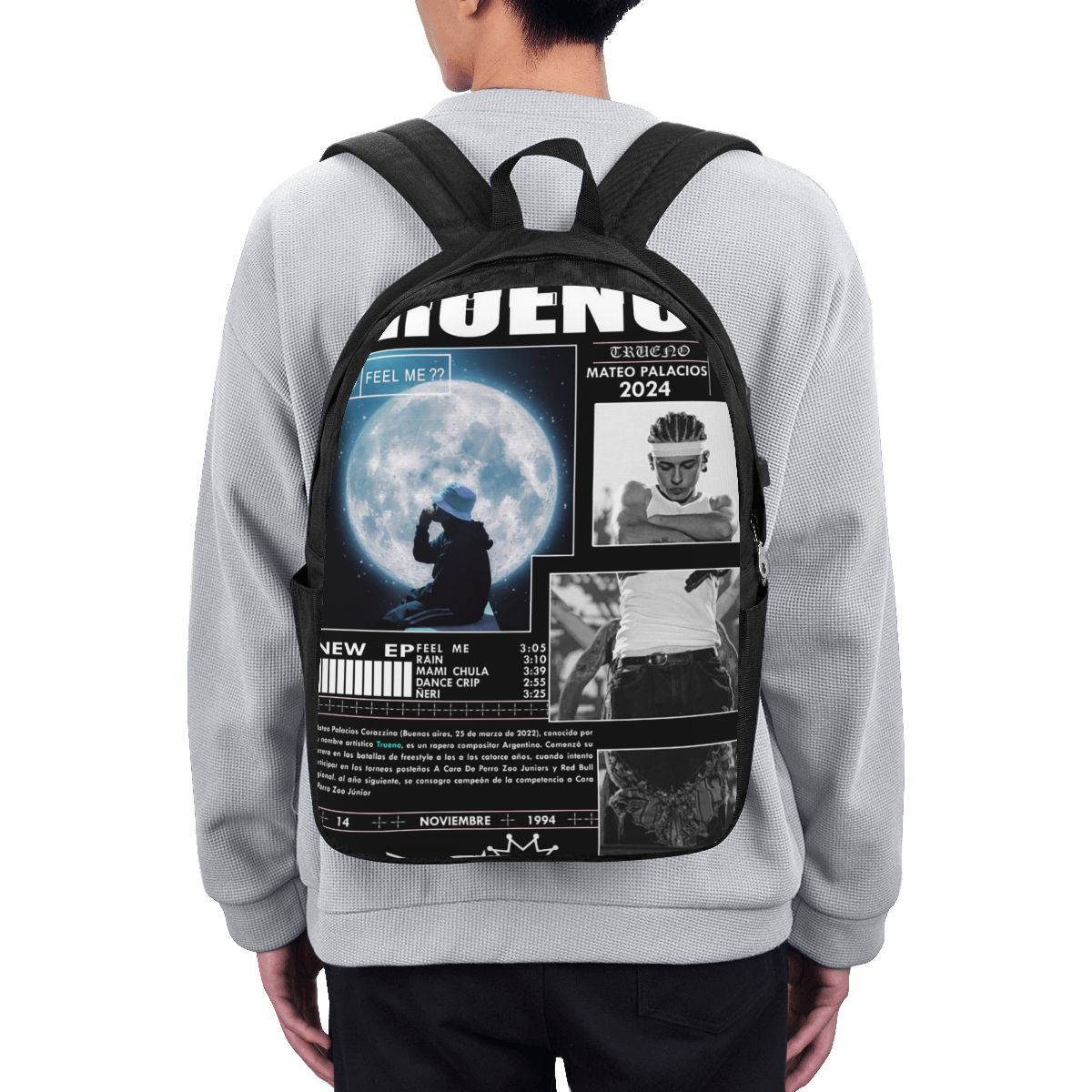 Funny Trueno Hip Hop Rapper Ba - Laptop Bag recension och pris