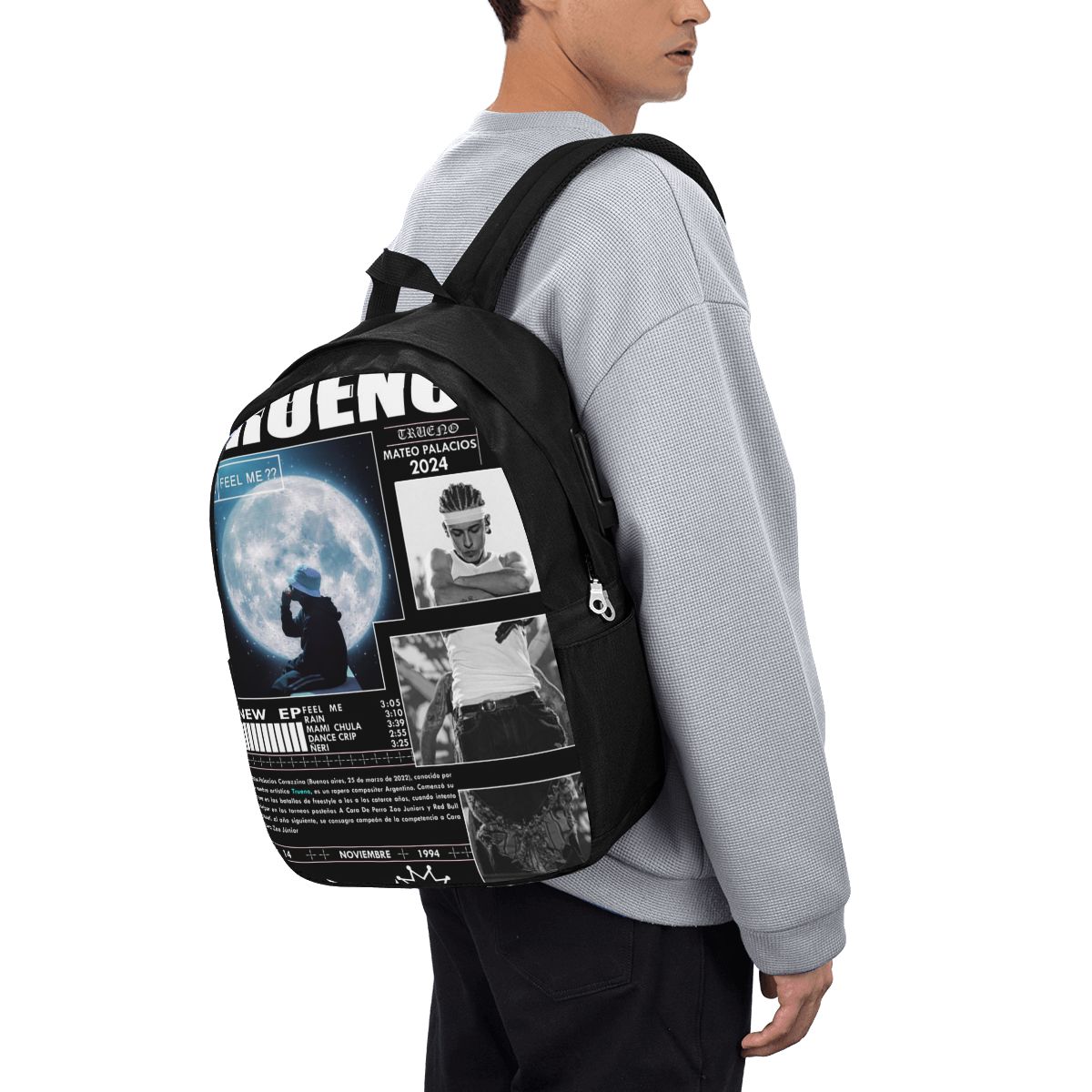 Funny Trueno Hip Hop Rapper Ba - Laptop Bag recension och pris