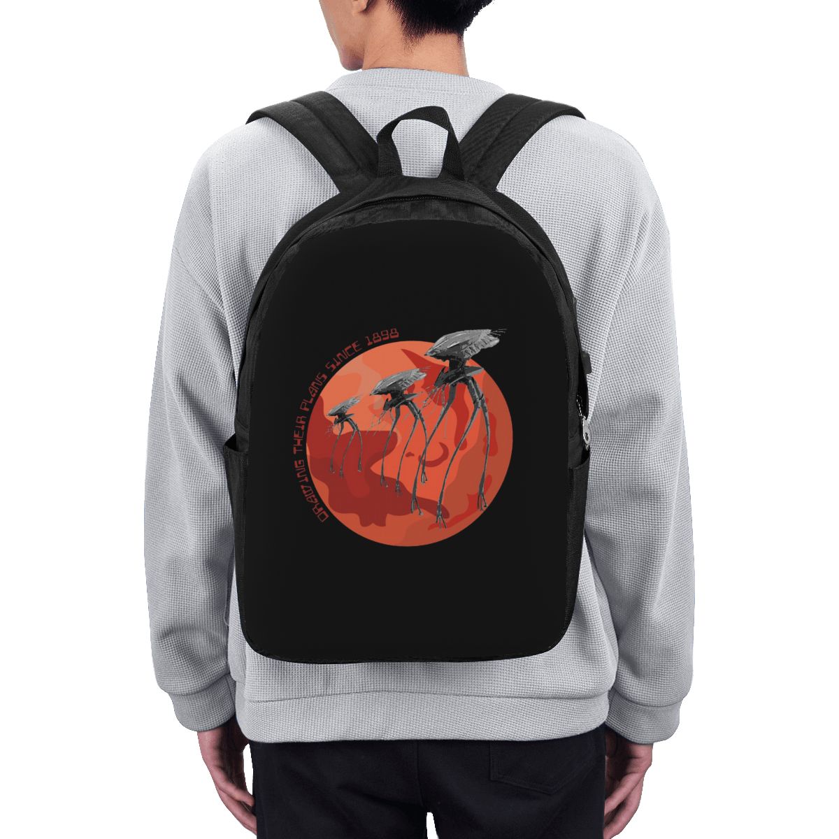 War Of The Worlds Drawing Thei - Laptop Bag recension och pris