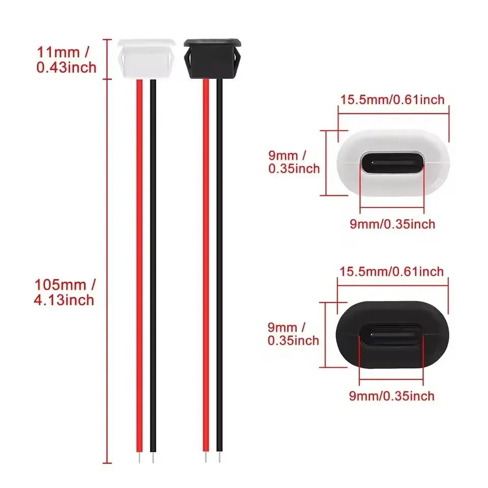 Type C Female Connector Waterp - Usb C Hub recension och pris