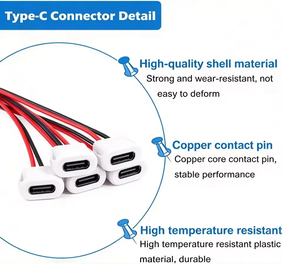 Type C Female Connector Waterp - Usb C Hub recension och pris