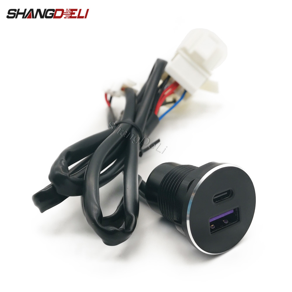 1PC Car Dual USB Outlet Charge - Usb C Hub recension och pris