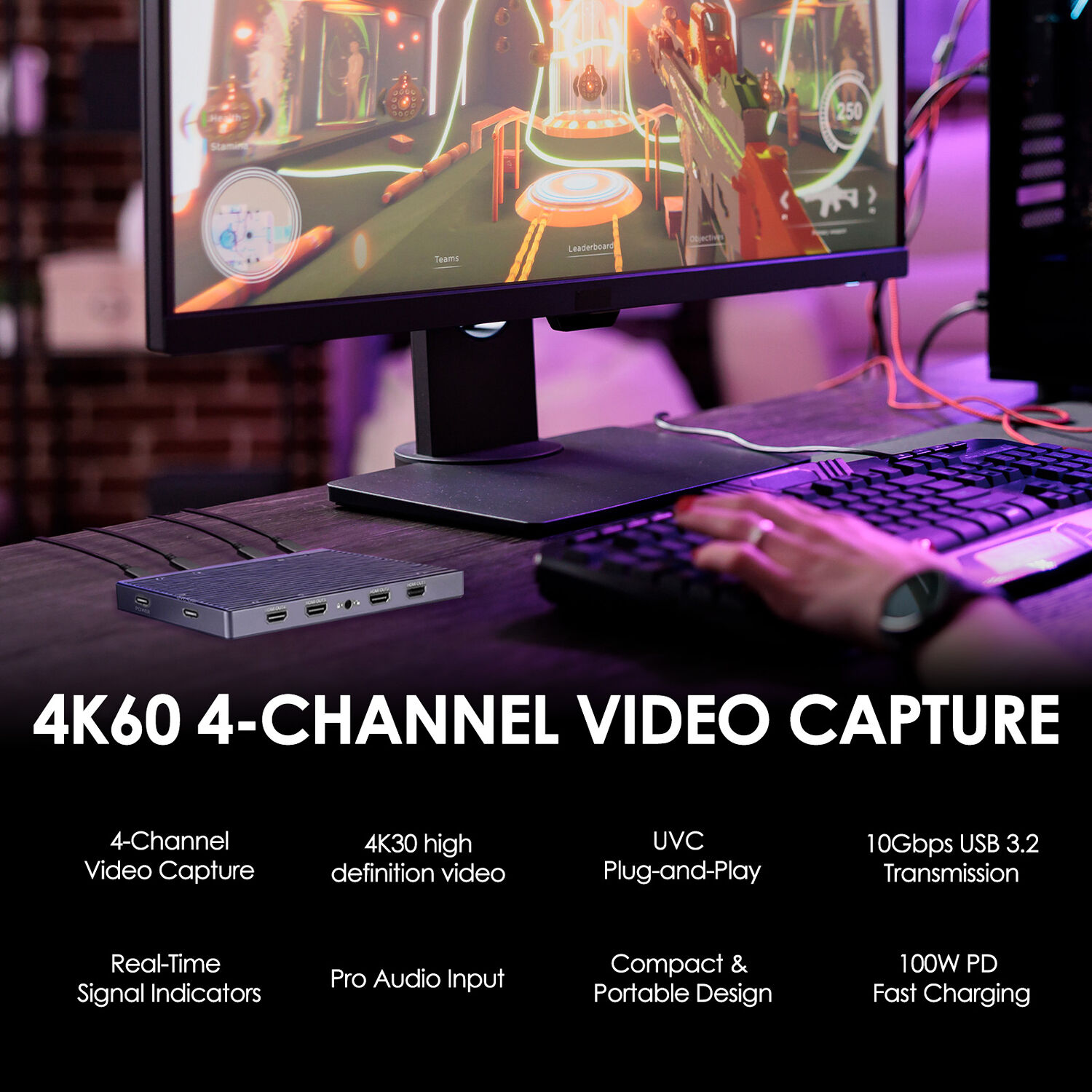 CineTreak CT-4 4K 4-Channel Vi - Hdmi Cable recension och pris