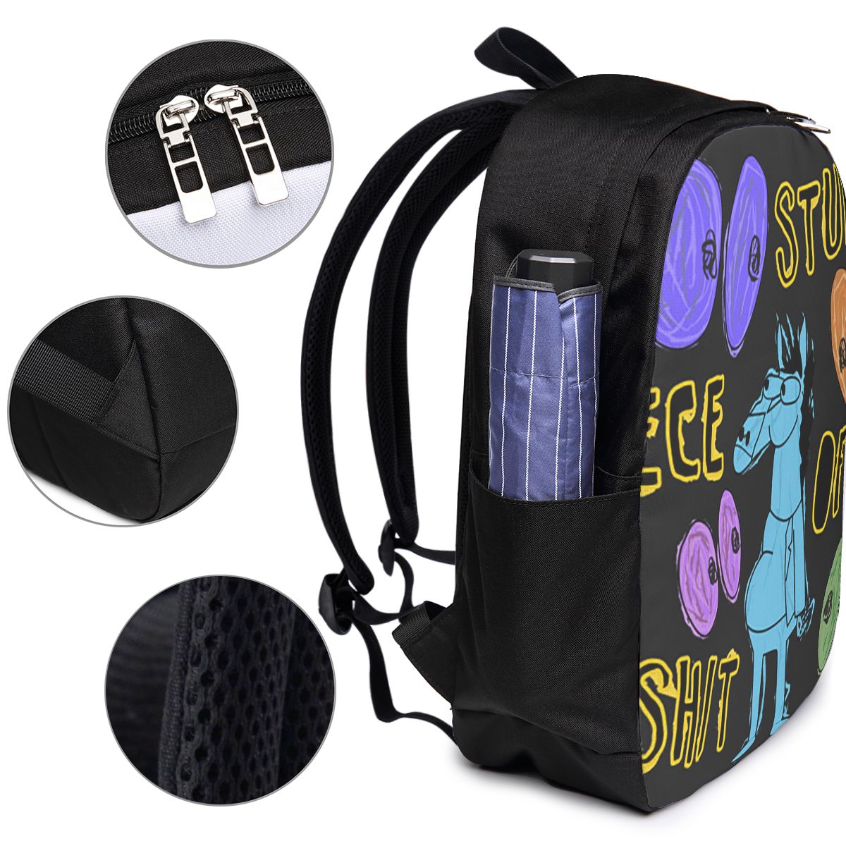Cartoon Bojack Horseman Stupid - Laptop Bag recension och pris